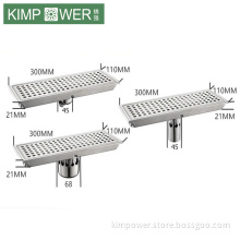 stainless steel linear shower drain grate
